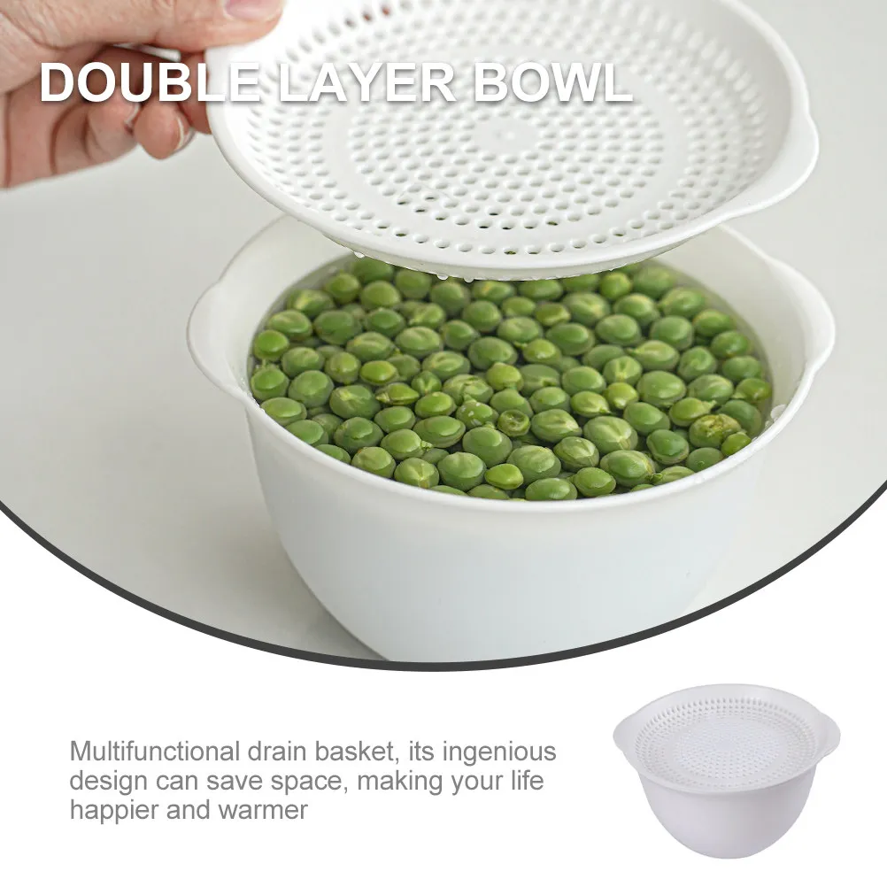 

Пластиковая дренажная миска с отверстиями для слива, идеально подходит для фруктов, овощей, салатов, лапши, процеживания, разогрева супов, масла, остатков еды, использования в духовке.