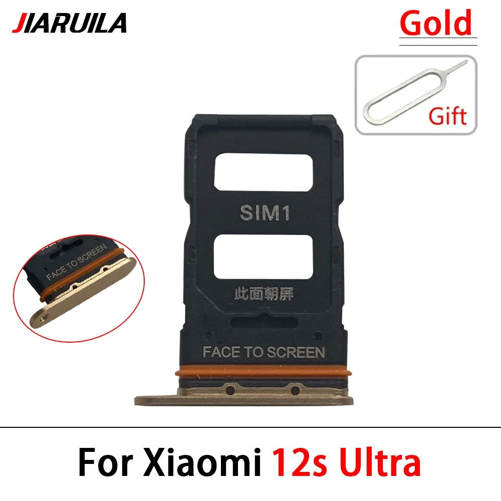 20Pcs，Micro Nano SIM Card For Xiaomi 12 Pro 12S Ultra SIM Card Slot SD Card Tray Holder Adapter