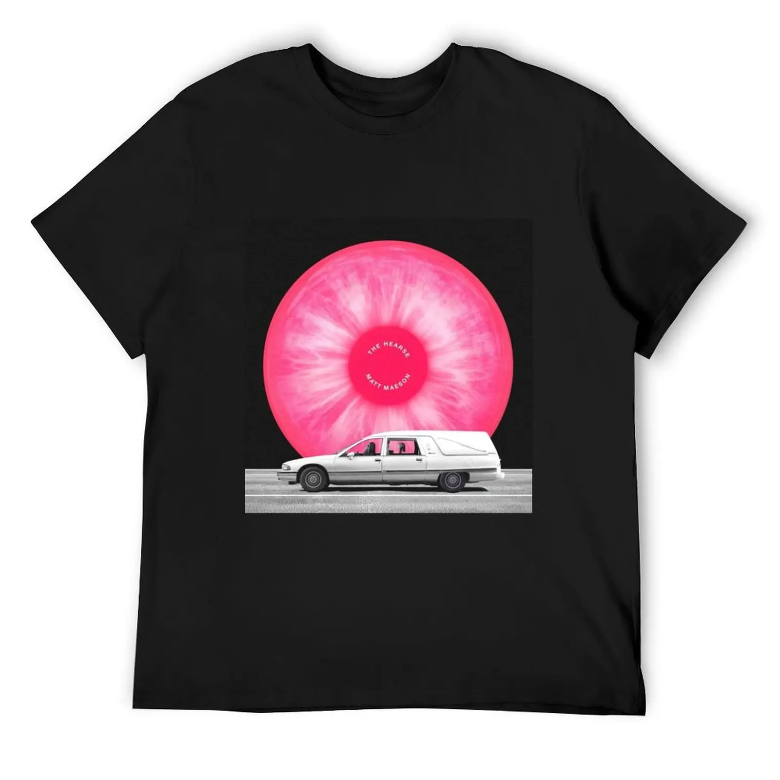 

the hearse T-Shirt anime stuff summer 2025 kawaii clothes Men's clothing