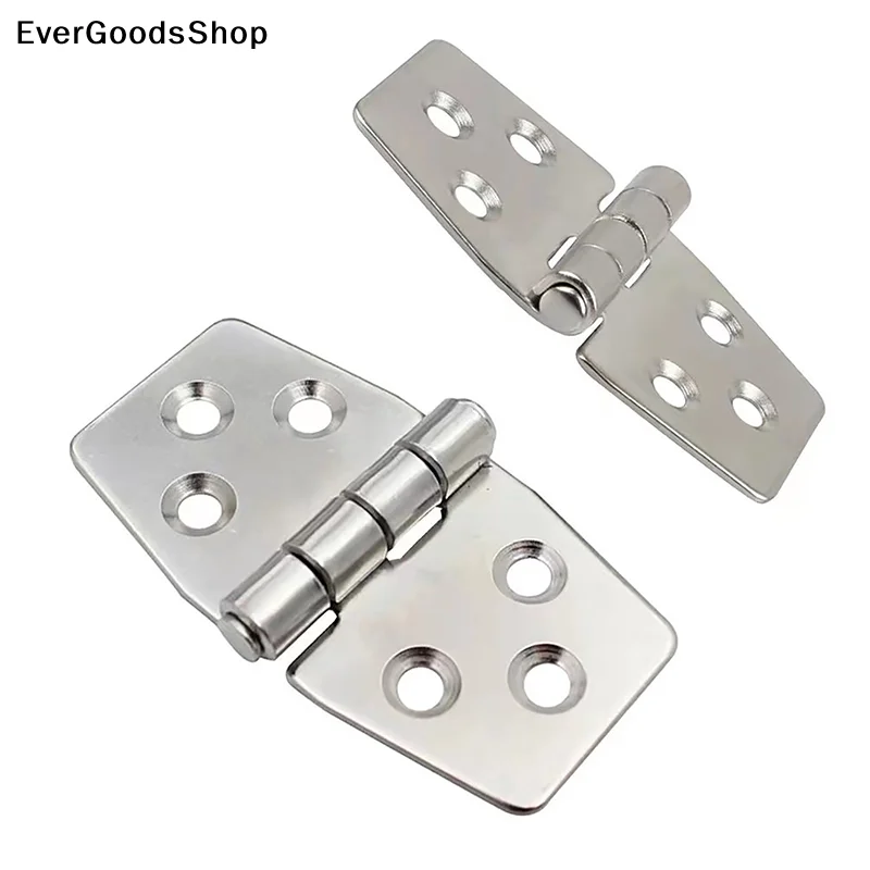 New 1pc Stainless Steel Marine Door Hatch Hinge Heavy Duty Boat Hinge Distribution Box Control Cabinet Hinge