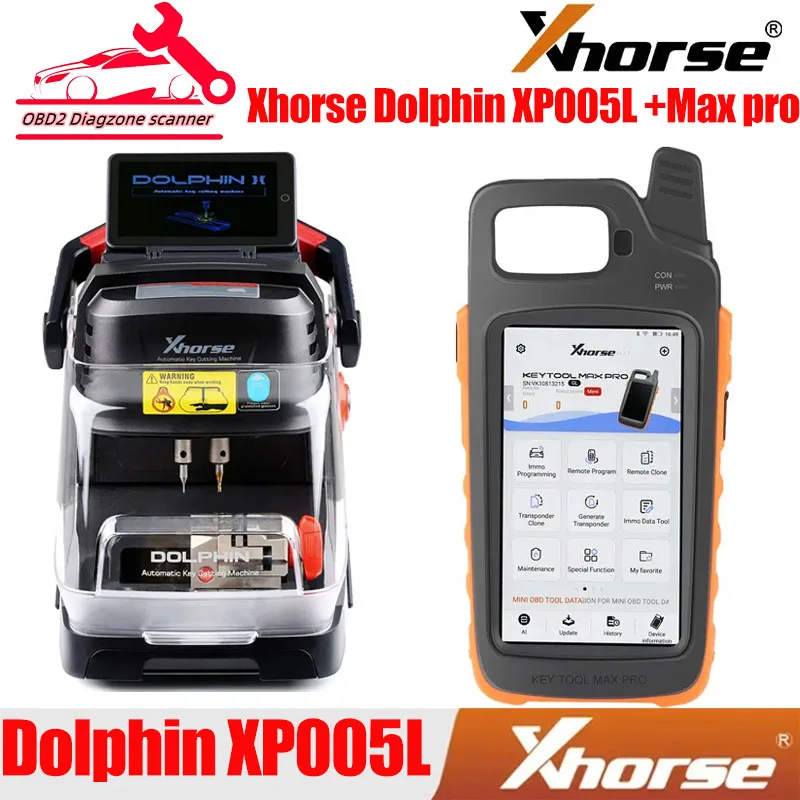 

Устройство для резки ключей Xhorse Dolphin XP005L XP-005L Dolphin II Plus VVDI Key Tool Max Pro с функцией MINI OBD