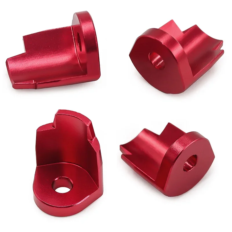 4 stuks Metal Shock Suspension Cover Upgrade Onderdelen voor 1/18 Typhon Graniet GROM 1/16 Mojave Grom