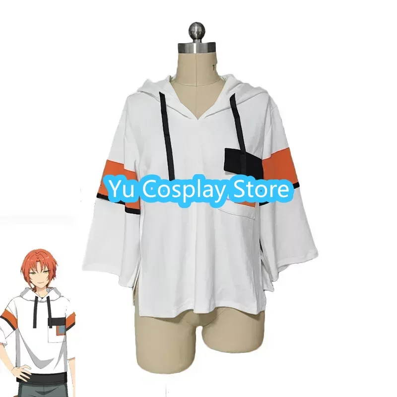 

Game Ensemble Stars Tsukinaga Leo Cosplay Costume Halloween Carnival Uniforms Fancy Coat Casual Top Custom Made