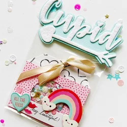 KSCRAFT Cupid Bag Topper Metal Cutting Dies Stencils for DIY Scrapbooking Decorative Embossing DIY Paper Cards