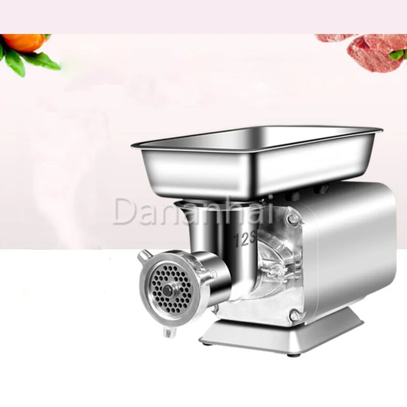 Fully Automatic Meat Grinder, Sausage Filling Machine, Commercial Stainless Steel Vegetable Grinder