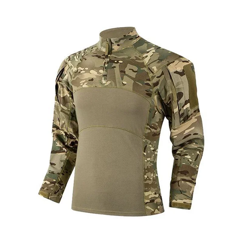 Mannen Paintball Kleding Schieten Uniform Tactische Camouflage Shirts Cargo Multi-pocket Broek Werkpakken