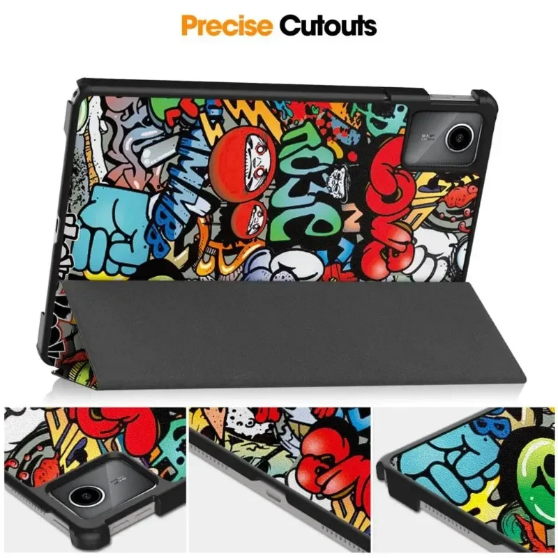 Case for Lenovo Y700 Gen 2 2023 P12 12.7 Inch TB370FU Case Tri-Folding Stand Magnetic Soft TPU Back Cover for Lenovo P11 Gen 2