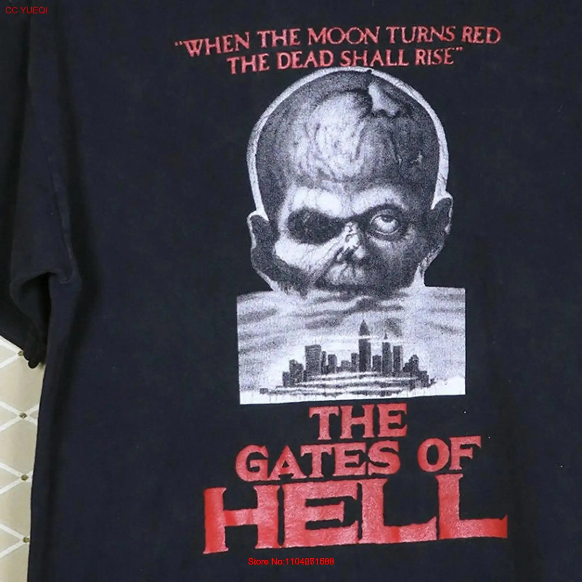 Gates of Hell shirt horror movie T Lucio Fulci Suspiria zombie cult Zombi Giallo Lamberto Bava George Romero Beyond City