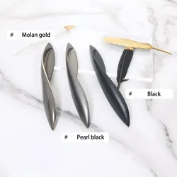 Nordic Classic Drawer Handle Black Gold Handle Wine Cabinet Closet Door Furniture Handles Hardware Beautiful Zinc Alloy Handle
