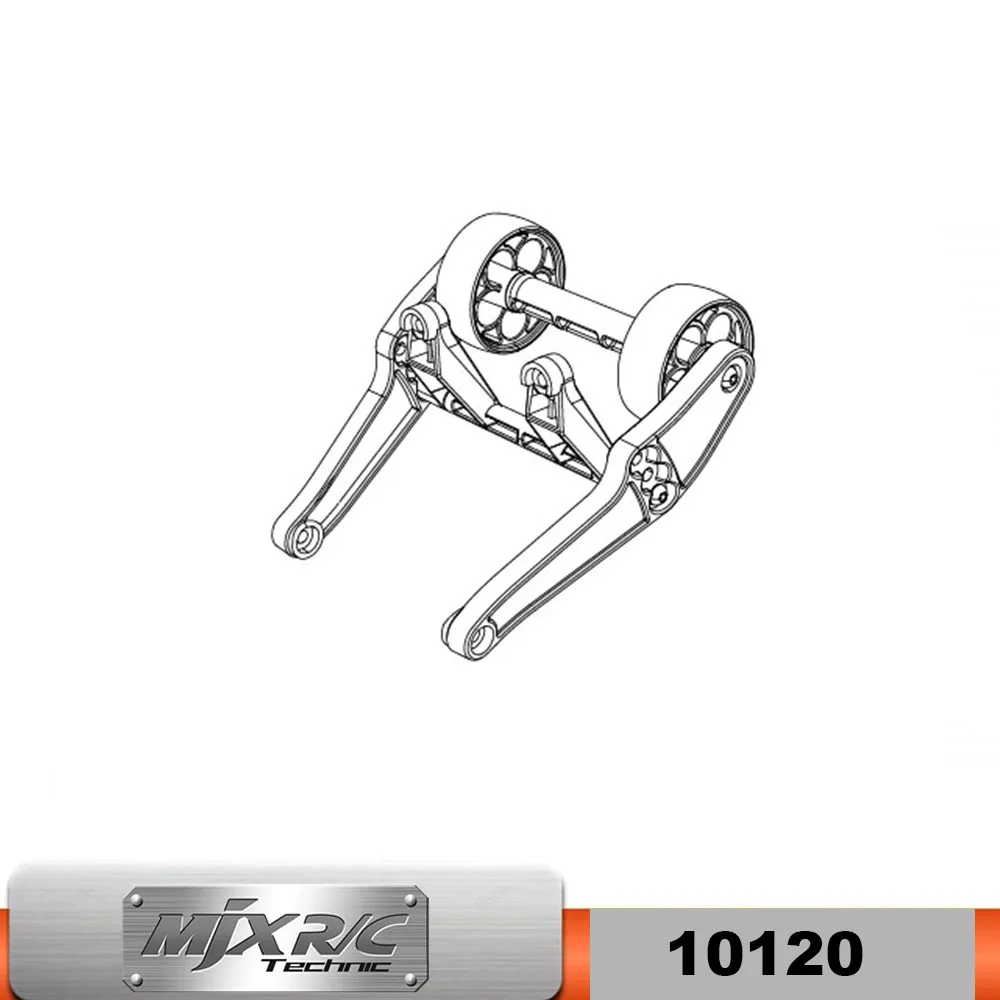 MJX Hyper Go 10208 Wheelie Bar Assembly - Part Number 10120