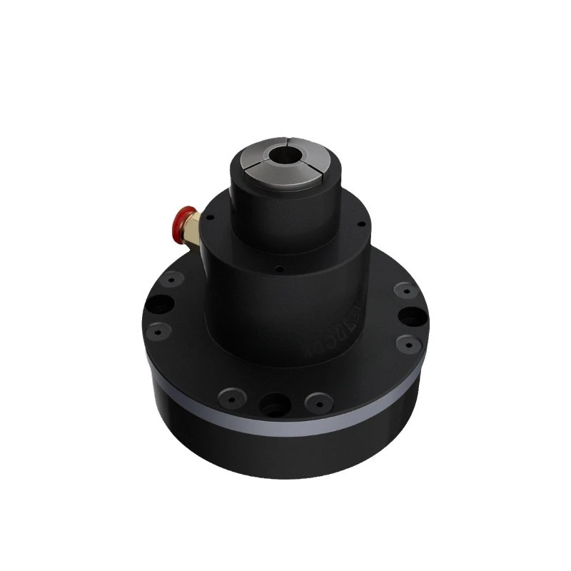 Hollow fixed milling machine Drilling machine Y15 pneumatic chuck Precision fixture Drilling machining center chuck