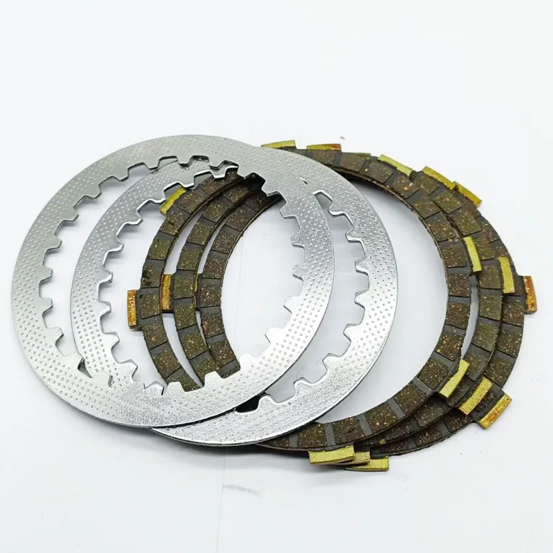 Clutch Friction Plates Fits Yamaha GT80MXB 1975/ RD60 1973/ TY80A 1974/TY50 1977-1978/TZR50 4EU 1993/ YSR80 1986 1988/ YG5S 1969