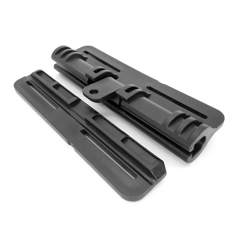 1Pcs Black Plastic Tactical Buckle POM Quick Release Clip Sider For Outdoor Tactical Vest Insert Module Strip DIY Accessories