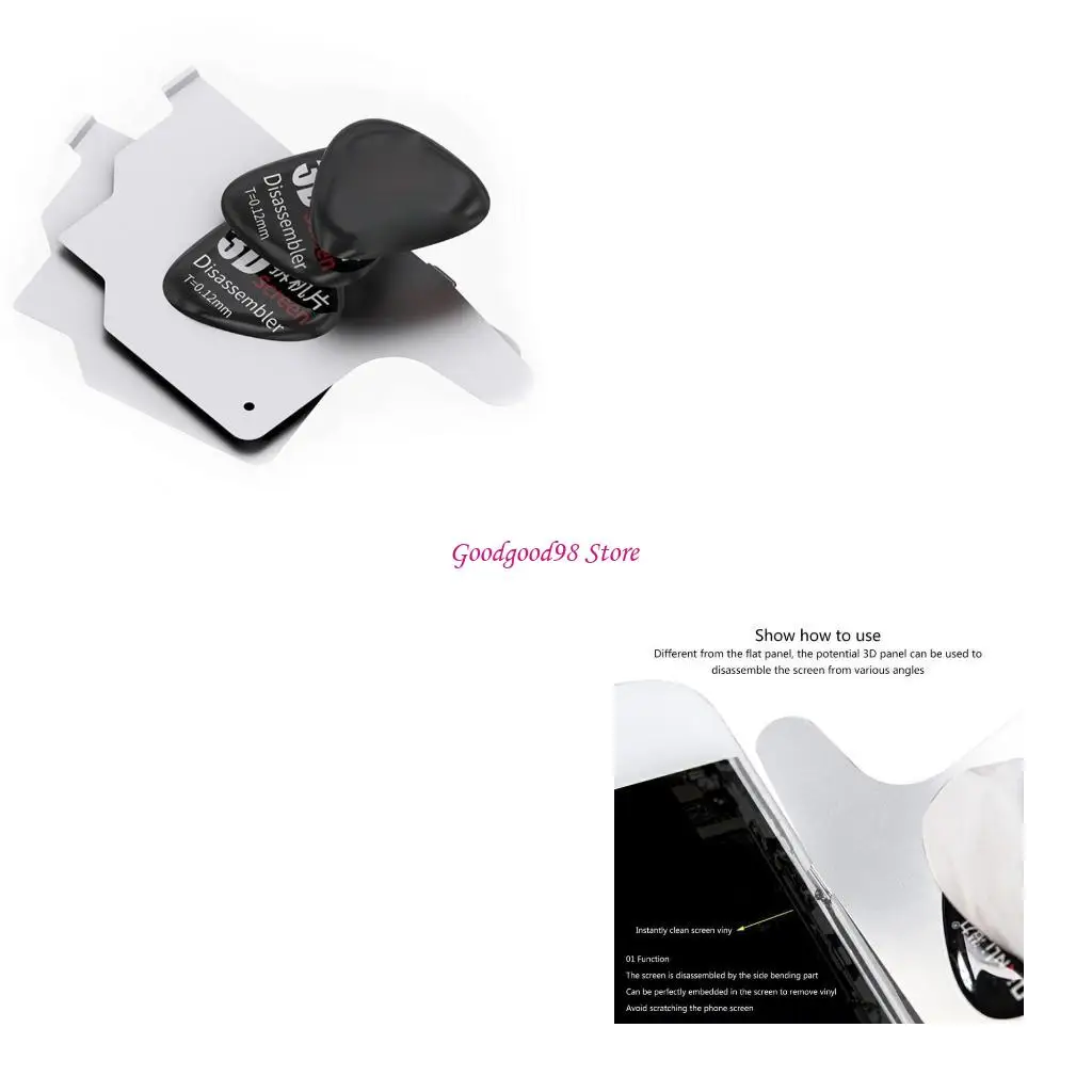 : Decorações para desmontagem de celulares