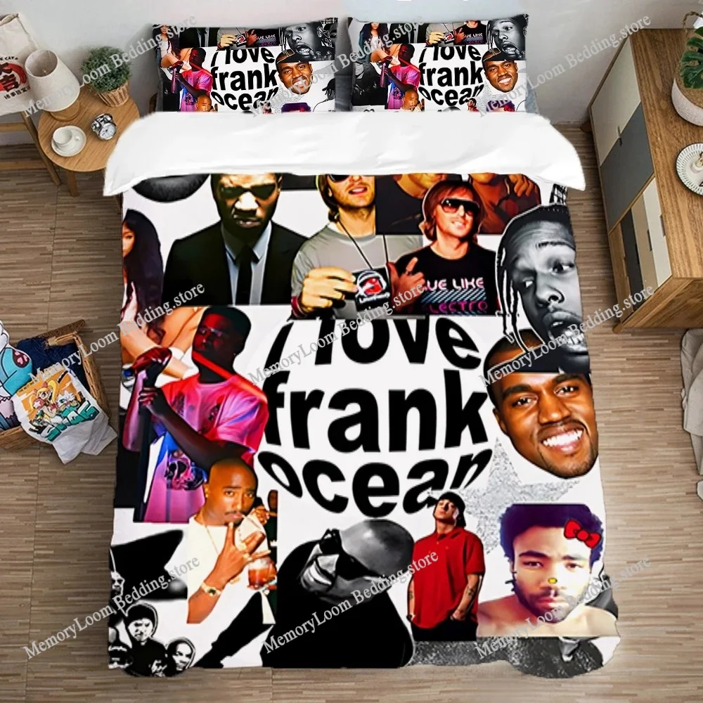 3D Print K-Kanye Wests Bedding Set Boys Girls Twin Queen King Size Duvet Cover Pillowcase Bed boys Adult Home Textileextile