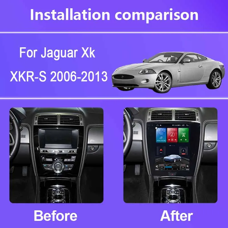 COHO For Jaguar Xk XKR-S 2006-2013 12.1inch Car Multimedia DVD Radio Stereo Player GPS Navigation Head Unit