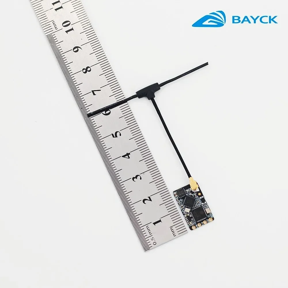 BAYCK ELRS ricevitore NANO expressrs 915MHz / 2.4GHz con supporto per Antenna di tipo T aggiornamento Wifi per parti di droni RC FPV Traversing