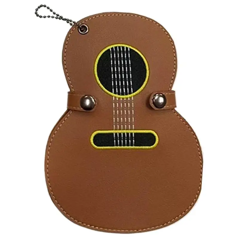 Guitar Pick Box Guitar Picks Case Keychain Picks Storage Bag Picks Storage Pouch Box Variety Pack Picks Storage Pouch For Guitar