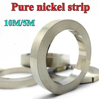 10M/5M Pure Nickel Strips For Lithium Battery Pa Welding 99.6% Purity 16ft Nickle Tabs For 18650 26650 Battery Pack Spot Welder
