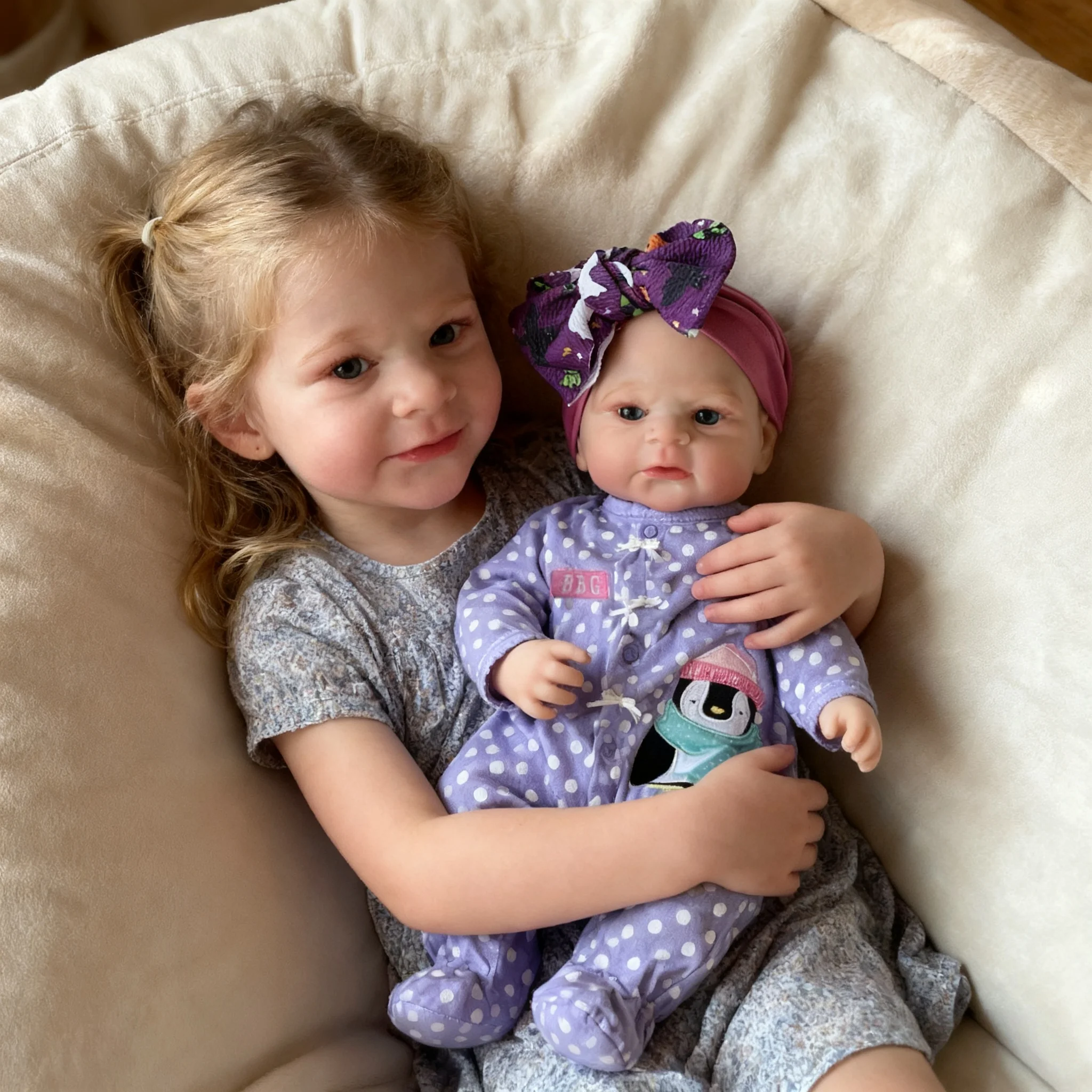 

45CM Elijah Silicone Vinyl Painted Baby Doll Whole Body with Boy/Girl Belly Reborn Dolls Kid's Christmas Gift Muñecas