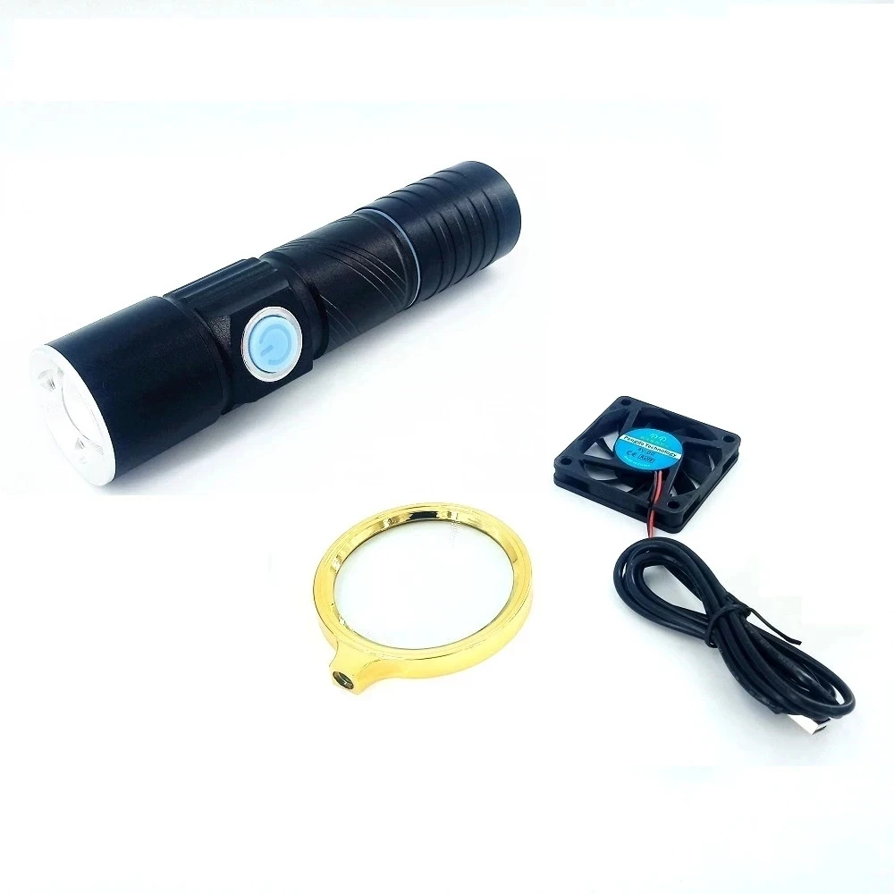 Multi Löten Helfende Hand Dritte Hand Werkzeug 3X Vergrößerungs USB DC Fan Taschenlampe Lupe PCB Schweißen Reparatur Station