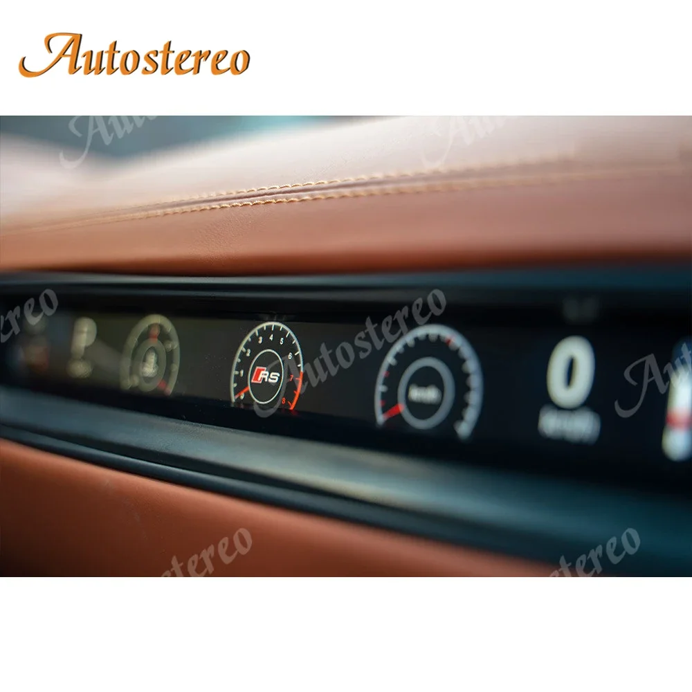 

Android 9 Car Instrument Dashboard Display A4 A5 A6 A7 Q7 LED Scree copilot display Multimedia Head Unit GPS Navigation