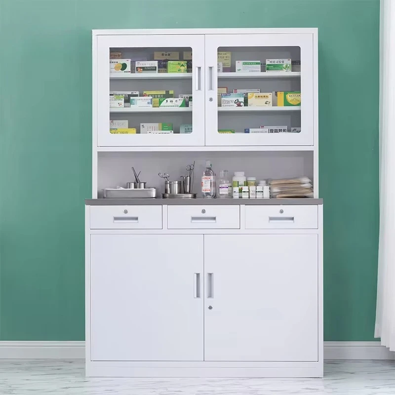 

Wholesale Large Storage Space 1200mm Large Medical Room Medicine Furniture Storage Cabinet for Hospital