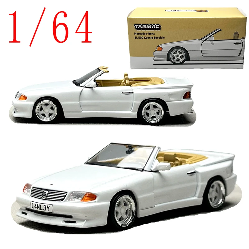 

TW литой под давлением масштаб 1/64 Mercedes SL500 Koenigsegg кабриолетная модель спортивного автомобиля из сплава Mercedes модель автомобиля статическая коллекция дисплей