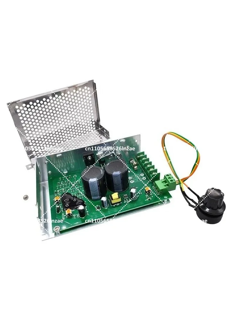 500W 12A 0-48VDC Variable Speed Power Supply, 220VAC Input PWM Motor Controller for DC Spindle Motor