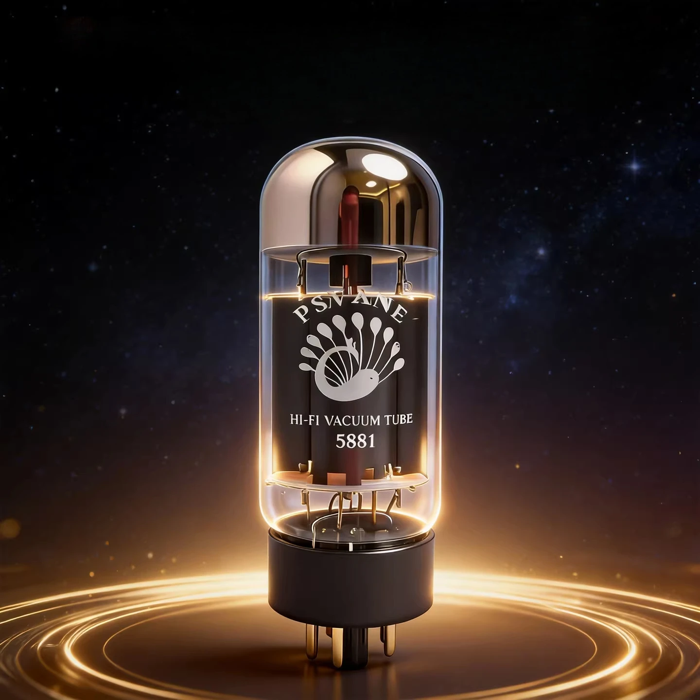 PSVANE 5881 Electronic Tube Is Compatible with 6L6/6P3P, Providing Warmth and Long-lasting Stability for Vocals Tube Amplifier