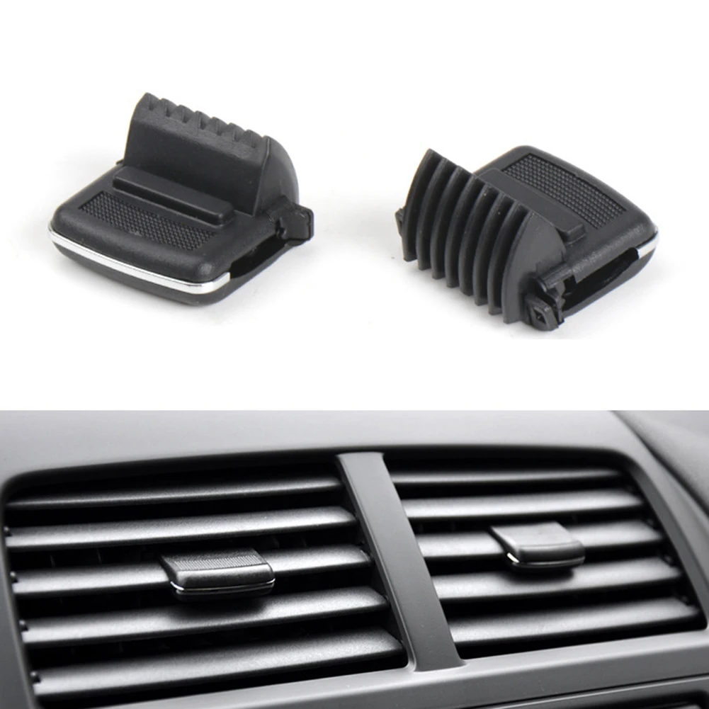 AC Vent Air Vent Paddle Clip Car A/C A/C Vent Clip Accessories Black Center Contral Front For Mitsubishi Outlander Sport Quality