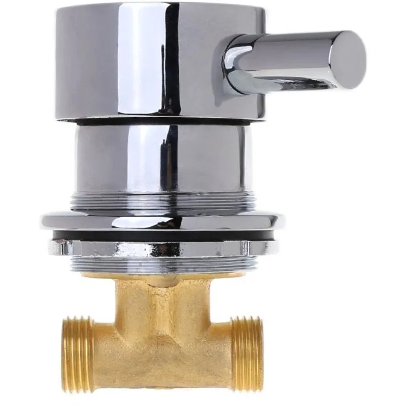 Shower Room Mixing Valve Faucet Switch Accessories Hot and Cold Water Switch Controller Bathroom Stall Regulator