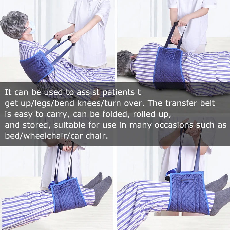 Comfort Sling Seated Position Assist Sling Nursing Staff Horizontal Position Transfers Elderly Bedridden Safety Sling