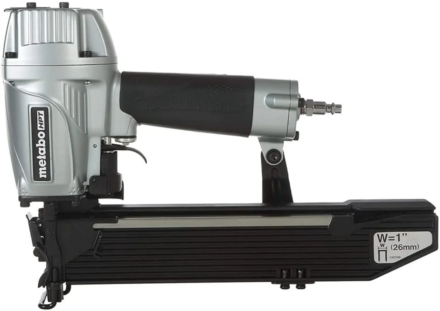 Pneumatic Stapler 1-Inch Wide Crown 16 Gauge 1-Inch up to 2-Inch Staple Length High Capacity Magazine