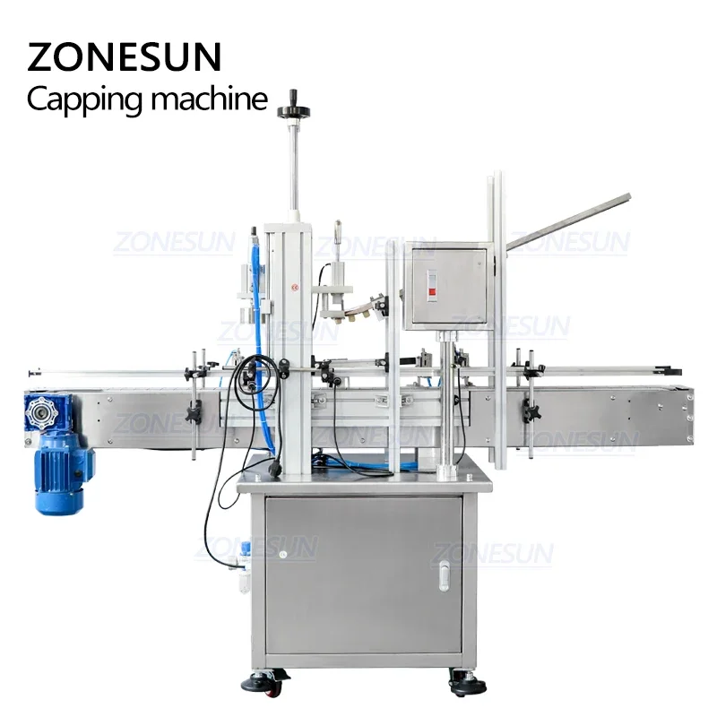 ZONESUN ZS-XG16D1 Máquina automática de prensado de tapas de botellas de vino Máquina taponadora de corcho de madera con alimentador de tapas