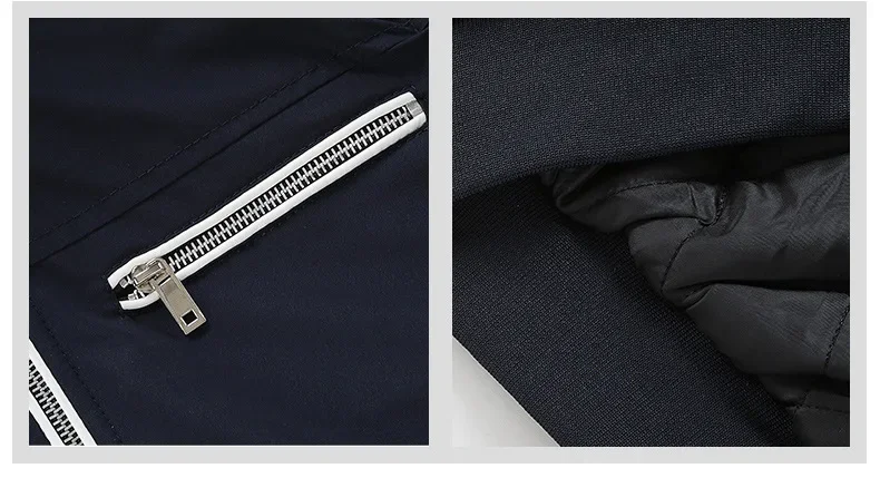 Hooded Down Parka Jackets Thick Male Warm Overcoat Fur Collar Outerwear Wool Liner Coat Winter New Men Warm Cotton Jacket Coats