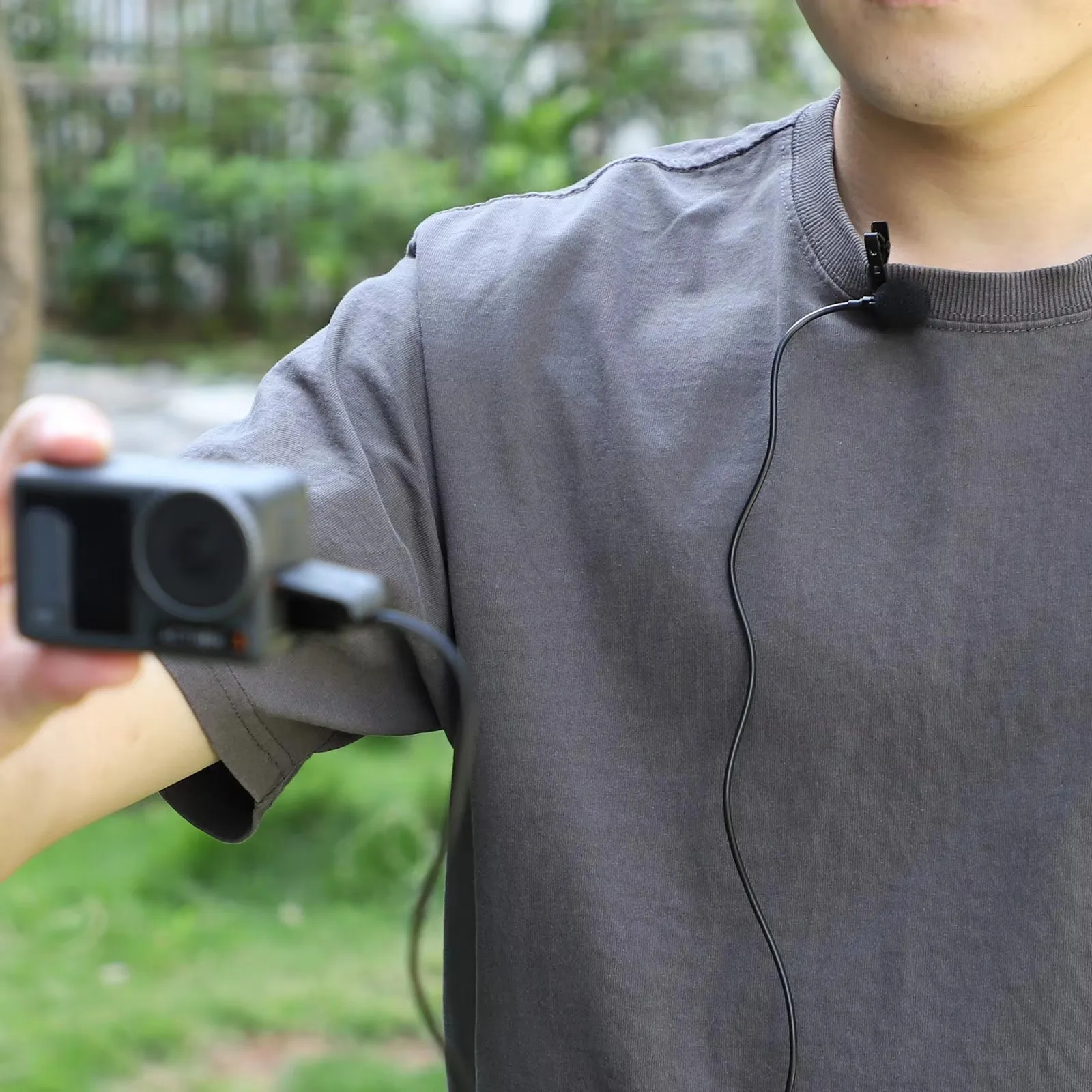 Lavaliermicrofoon voor DJI OSMO action 5 PRO/2/3/4 pocket 3 ruisonderdrukking Clip-on microfoon met Type-C actiecamera-accessoires