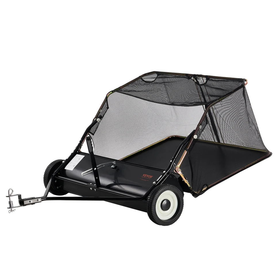 Heavy Duty 52 Inch Lawn Sweeper for Efficient Debris Collection