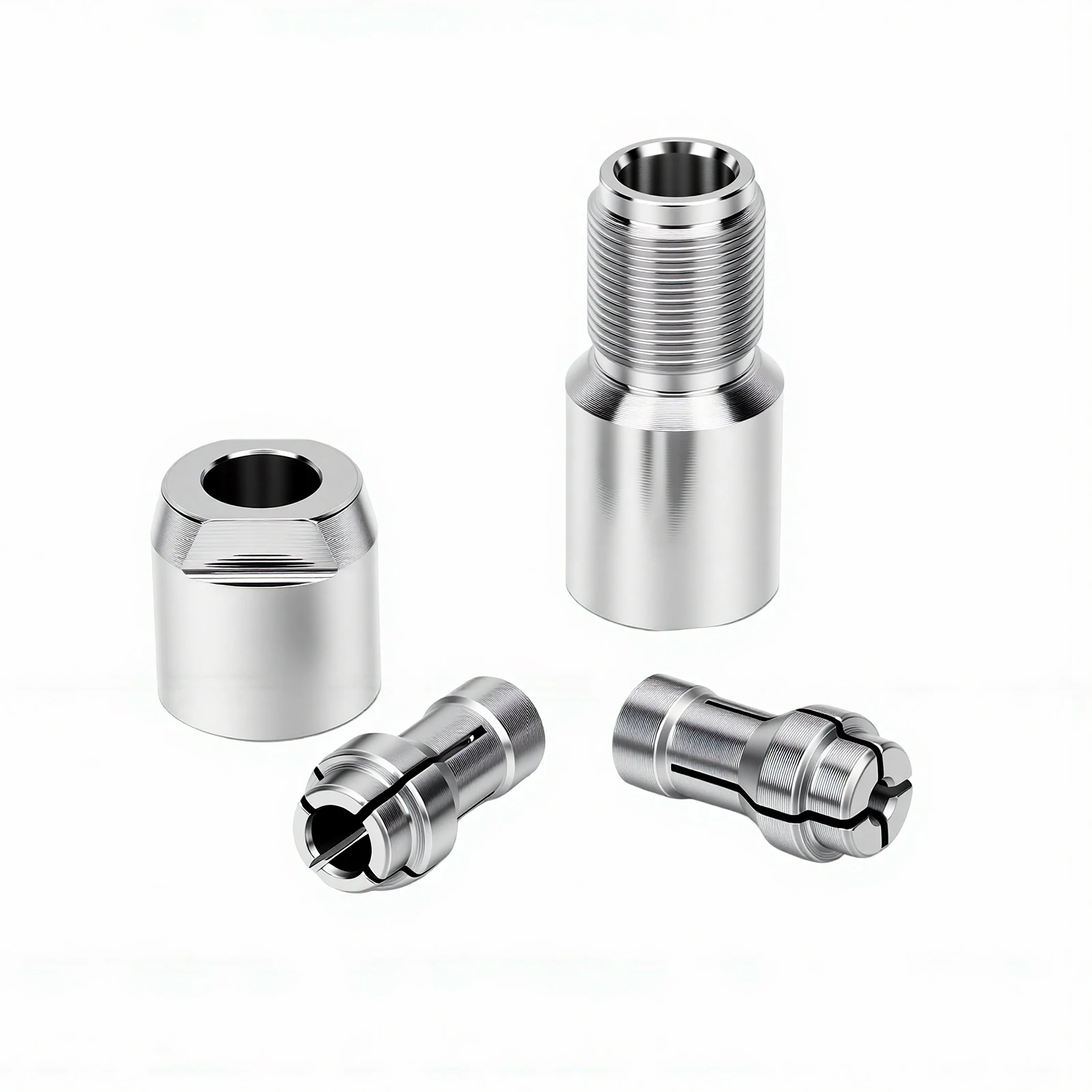 M14 Angle Grinder to Die Grinder Adapter with 3mm 6mm Collets Grinder Conversion Kit Rotary Tool Chuck Adapter