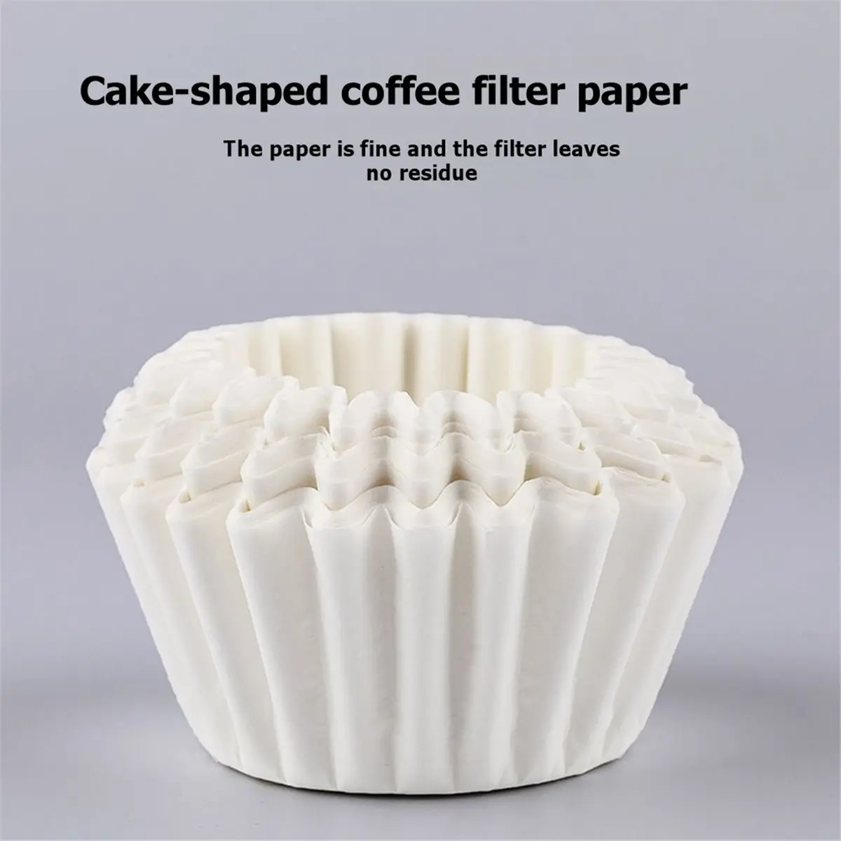【AT48】 NEW 100 Pcs 5-6-Cup Commercial Coffee Filters Large Coffee Filters Premium Quality Big & Tall Filters for Coffee Machines