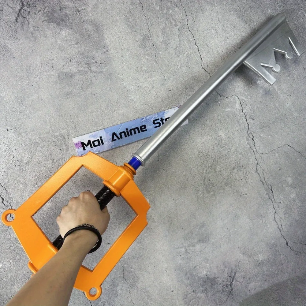 86cm Kingdom Hearts Katana Anime Cosplay Prop PU Ninja Knife Sora Sword Real Size Japanese Katana Original Samurai Sabre Gift