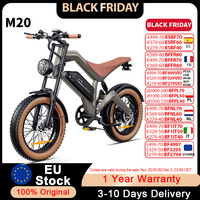 M20 1500W Adult Electric Bike 55 km/h Max Speed Hydraulic Brake Electrical Road Bicycle 48V15Ah MTB E-bike 20-Fat Mountain Ebike
