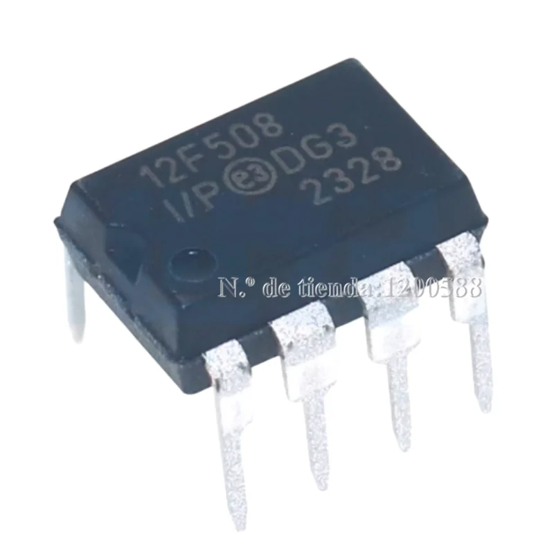 5PCS/LOT  PIC12F508-I/P PIC12F508 12F508 DIP-8