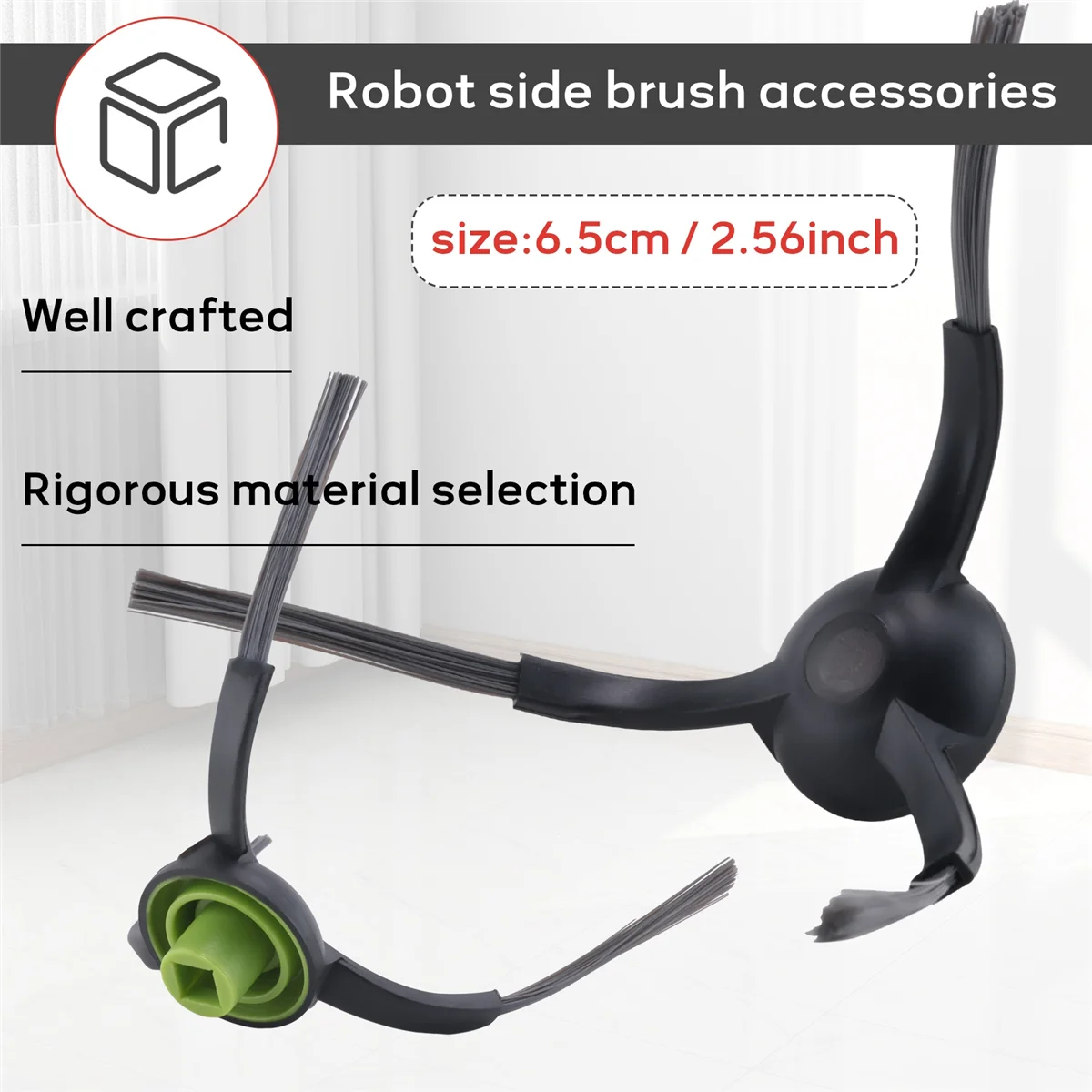 N98R подходит для Ecovacs Deebot Ozmo T8 T8 Aivi T9 Aivi N8 Pro, детали робота-пылесоса, аксессуары для боковой щетки