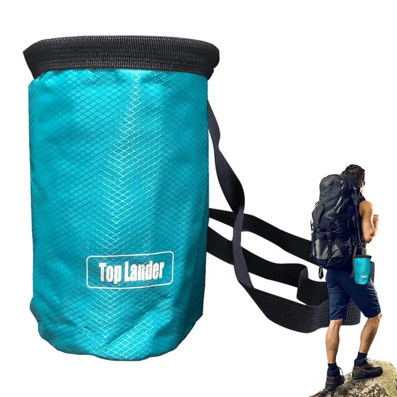 Magnesia Powder Bag Waterproof Rock Climbing Chalk Sack Cylinder Climbing Powder Bag Rock Climbing Supplies Anti-slip Bouldering