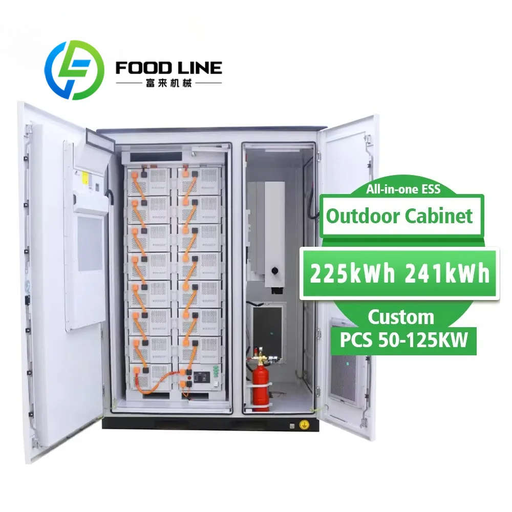 High Voltage 100KW 241kWh 261kWh Solar Energy System All In One 225kWh C&i Ess Battery Storage Lifepo4 Customized Oem Customize
