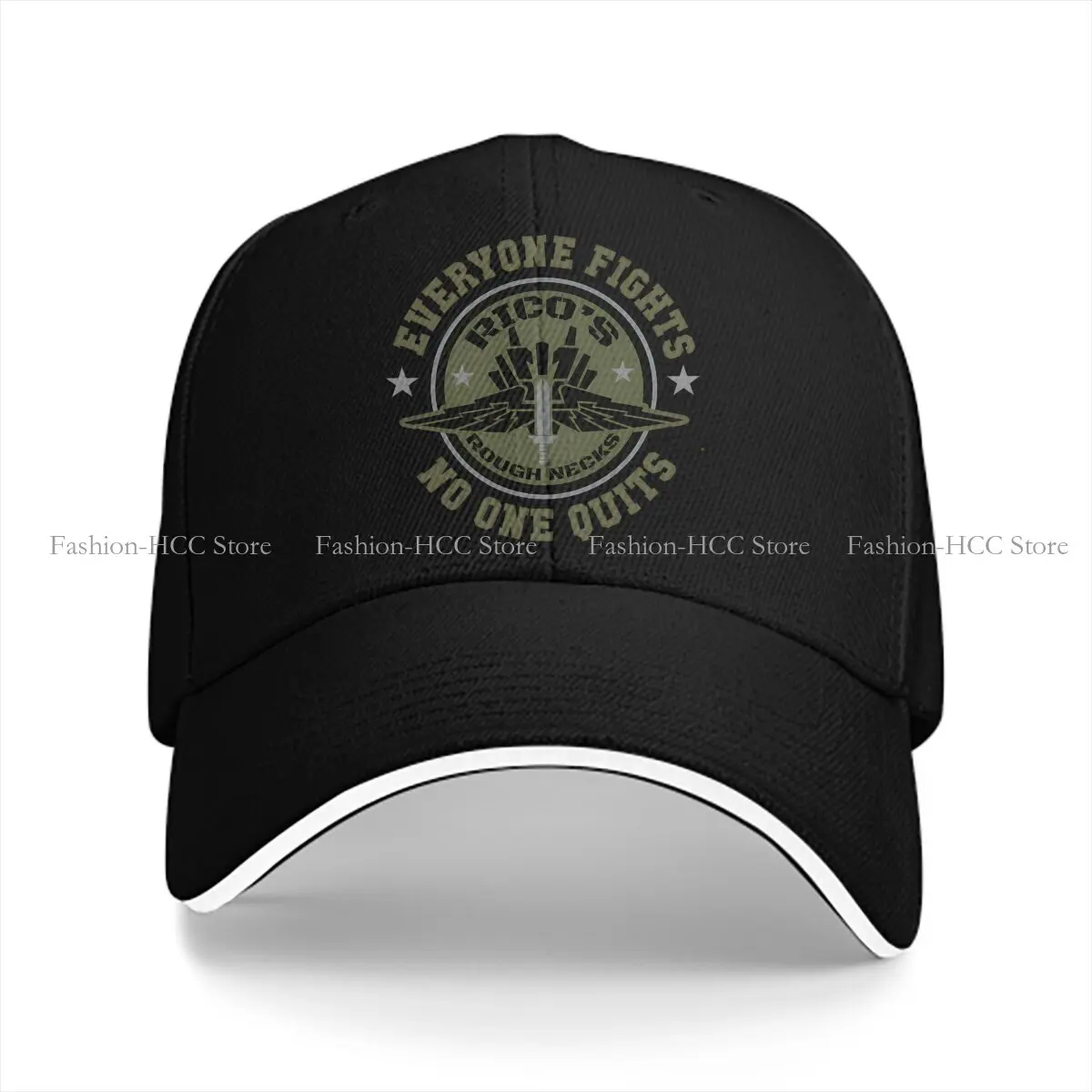 Pure Color Dad Hats Mobile Infantry Ricos Roughnecks Hat Sun Visor Baseball Caps Starship Troopers Peaked Cap