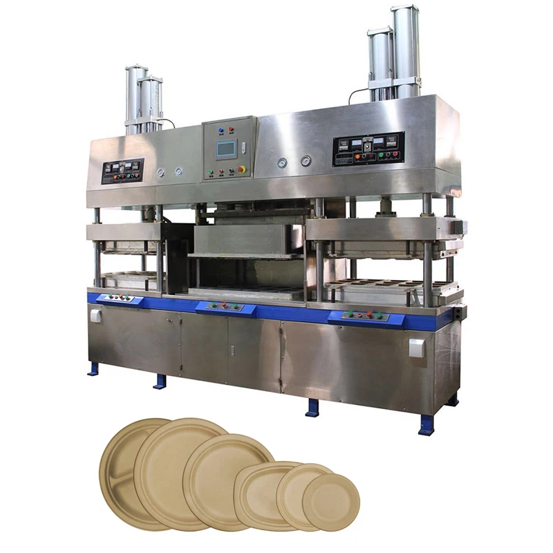 Placa de pulpa de bagasa de caña de azúcar, bandeja para platos, máquina para fabricar pulpa de papel