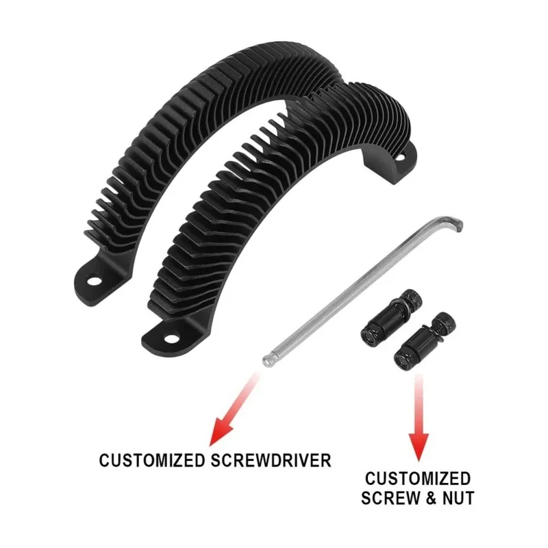 Dropship-Motor Cooler Electric Scooter Aluminum Heat Sink Radiator Cooling Fins For INOKIM OXO Heat Dissipation Accessories