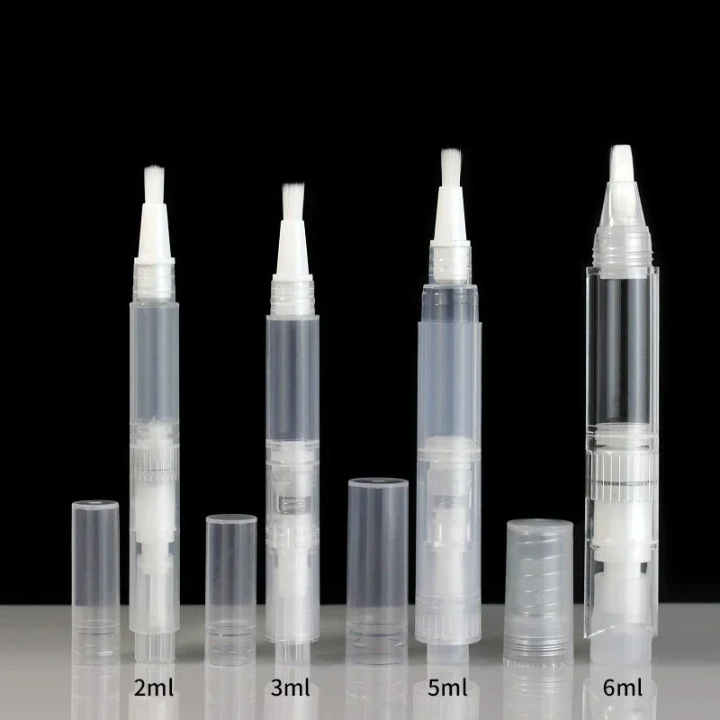 2-6 ミリリットル空の化粧品ネイル栄養オイルプレス詰め替えペンポータブルファンデーションリップグロス材料ソリューション歯のホワイトニング